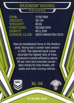 2023 Traders Best & Less Exclusive #BL06 Hudson Young Back